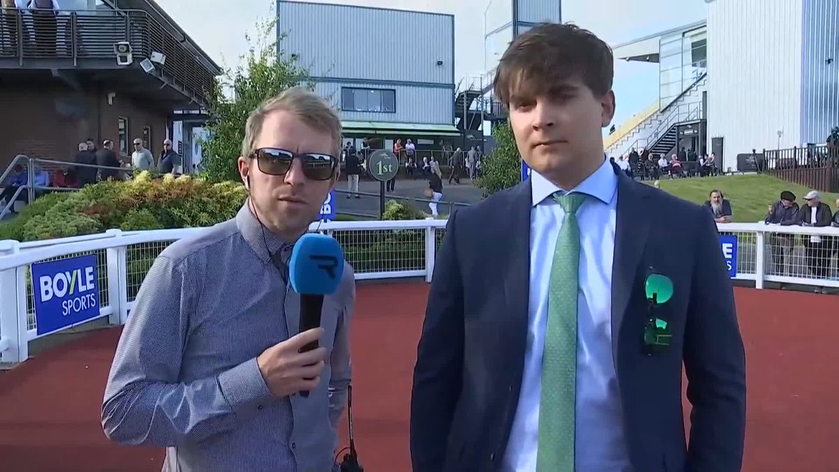 21 years old and owning winners - that's the way to do it! ✊ Johnny Ward caught up with owner Patrick O'Brien after Meriden opened his account at Down Royal 🗣️