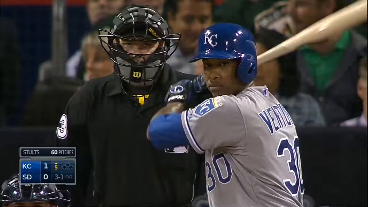 Getting to see my favorite player getting his first base hit.
