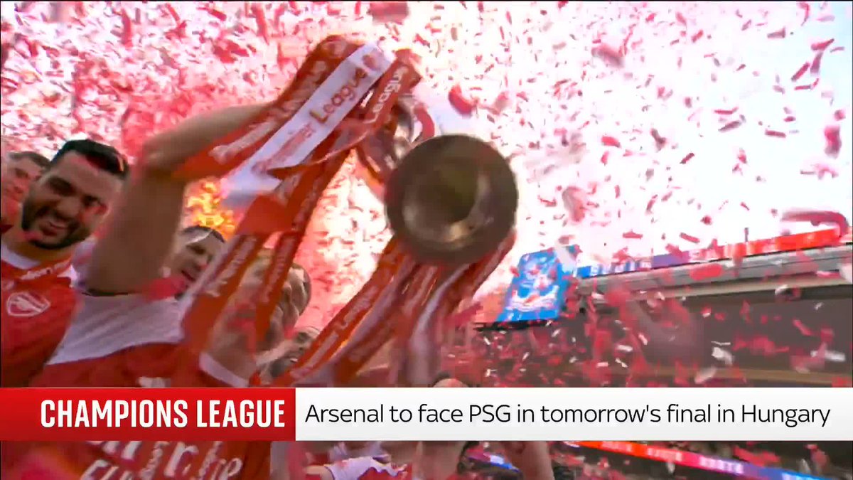 "We have an opportunity to really change that." Arsenal Vision podcast host Clive Palmer says the club is now 'ready' to win the UEFA Champions League for the first time, a week after securing its first Premier League title in 22 years. 📺 Sky 501