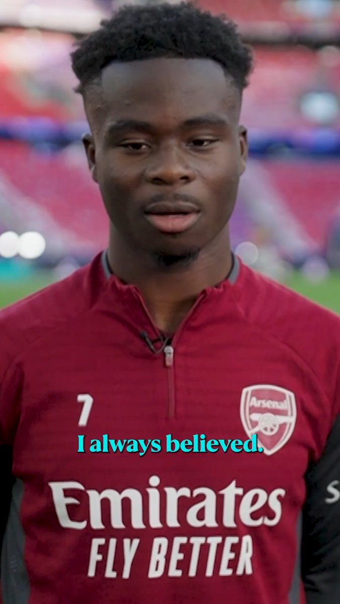 “Going out there tomorrow, you’re probably going to see a confident Arsenal team with even more passion to do something special.” 🔥 Bukayo Saka on Arsenal’s mindset ahead of the final 🏆 📺 Stream with TNT Sports on HBO Max