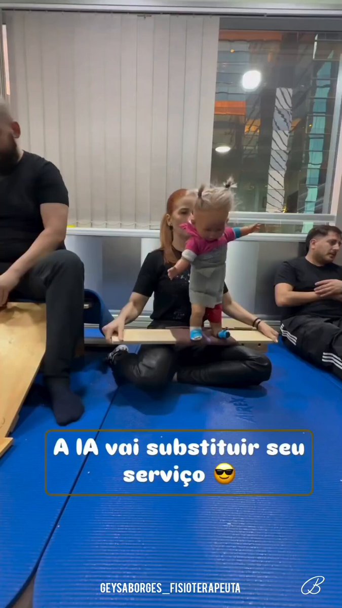 juro que isso é a coisa mais incrível que eu vi hoje, fisioterapeutas são verdadeiros anjos na vida de muitas crianças e adultos, devolvendo esperança, movimentos e qualidade de vida todos os dias.