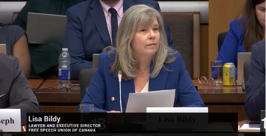 “Bill C-9 risks eroding Canadians’ most fundamental freedom. Criminal law should target conduct, not expression; violence, not dissent; and incitement, not unpopular opinion.” Watch FSU Canada Executive Director Lisa Bildy’s full remarks on #BillC9, the “Combatting Hate Act” ⬇️