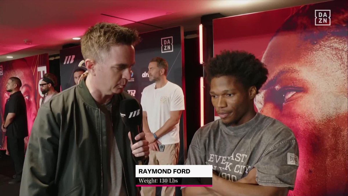 "I do whatever I want to him I promise" 🗣️ #FosterFord | May 30 | Live on DAZN ▪️