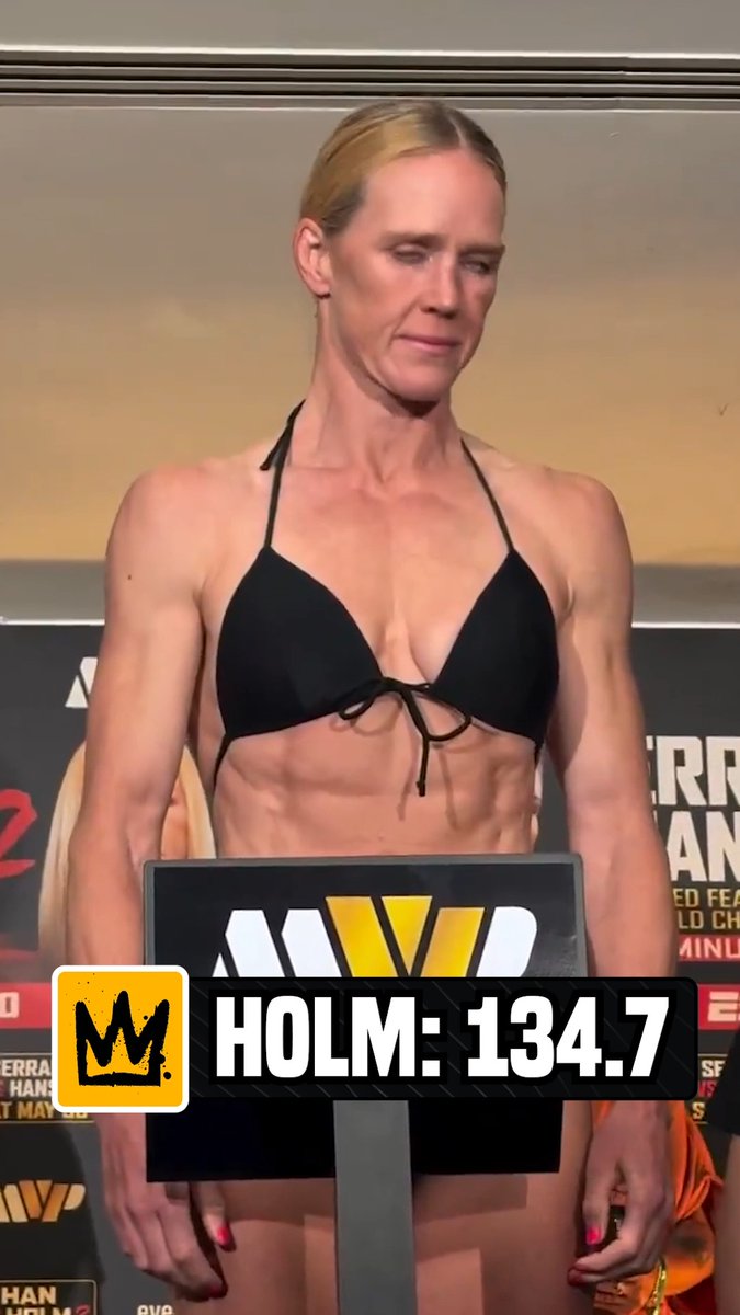 Weigh-ins ✅⚖️ Han vs. Holm 2 Serrano vs. Hanson