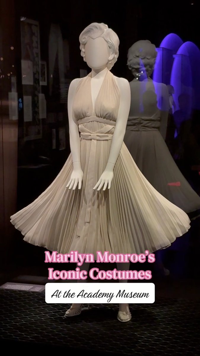 Check out Marilyn Monroe’s iconic costumes on display at the Academy Museum. The Marilyn Monroe: Hollywood Icon Exhibition opens this Sunday.