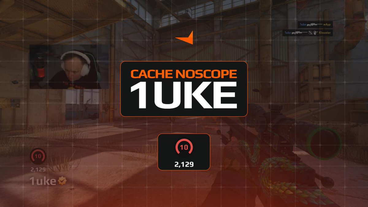 .1uke's teammates call for โthe s1mpleโ, moments before he lands the no-scope
