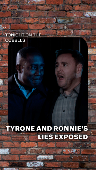 The truth about Tyrone is revealed 😲 #corrie
