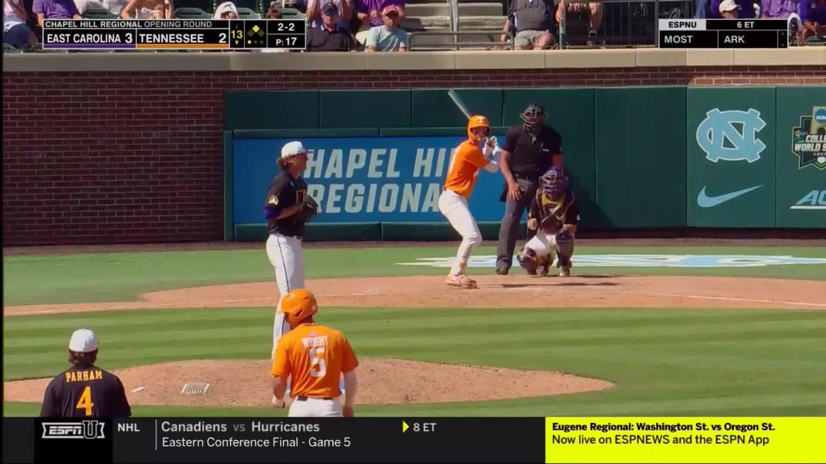 Cardiac Vols! Grimm ties it up at three! 📺 (ESPNU) #GBO🍊 // #OTH