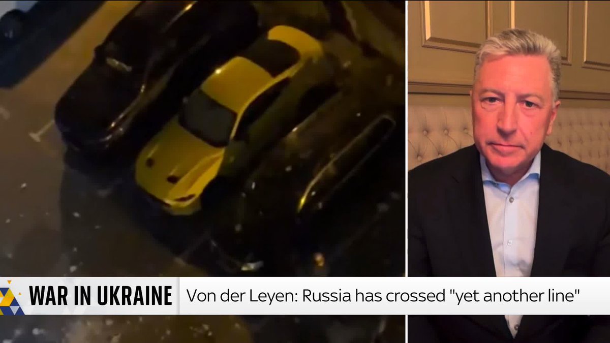 "NATO needs to convey a message to Russia." Former U.S. permanent representative to NATO Kurt Volker says the bloc needs to be coordinating with Ukraine to ensure nothing flies into NATO airspace, after a Russian drone hit a block of flats in Romania.