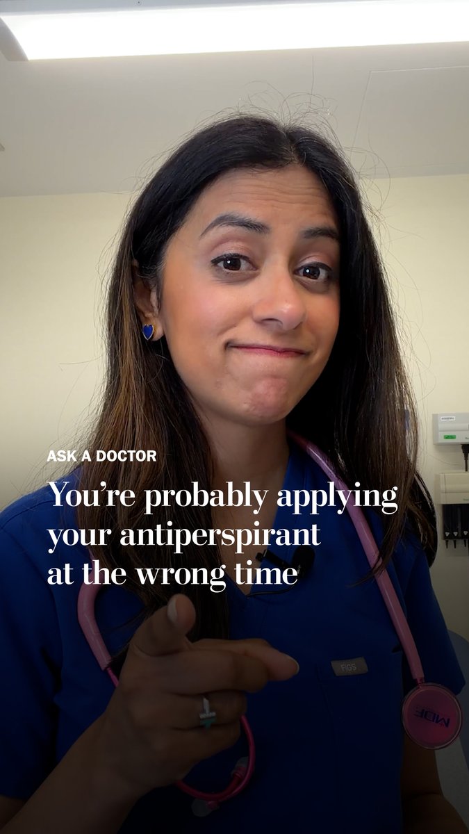 You’re probably putting on antiperspirant at the wrong time. Our Ask a Doctor columnist explains the best time to apply it.