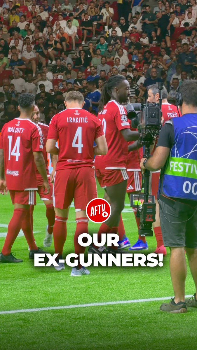Once a Gunner, Always a Gunner ❤ #AFTVBudapest
