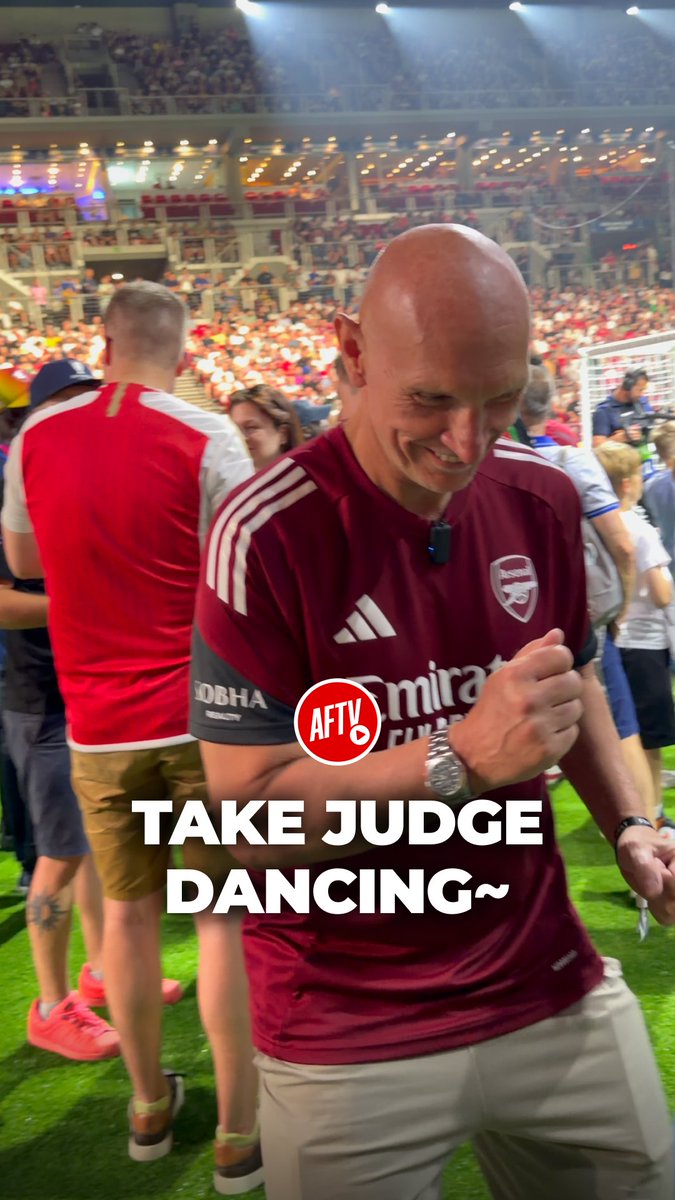 The Judge is enjoying right now! 😎 #AFTVBudapest