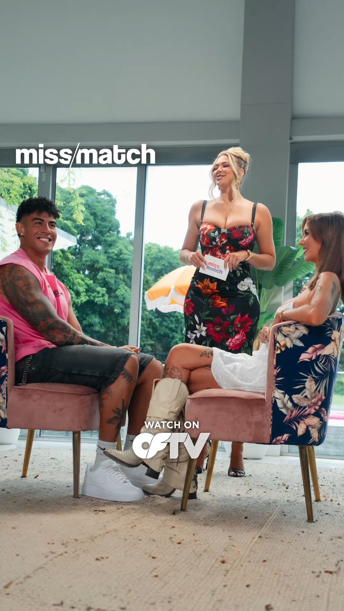 These 2 do OnlyFans?! What are the odds 🤣 Watch more #MissMatch with Jaz &amp; Tony Alejandro! Stream FREE: