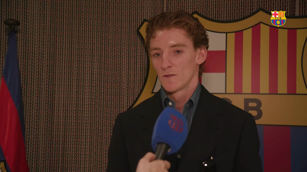 "𝗘𝘀 𝘂𝗻 𝘀𝘂𝗲𝗻̃𝗼 𝗵𝗲𝗰𝗵𝗼 𝗿𝗲𝗮𝗹𝗶𝗱𝗮𝗱" 🎙️ Les primeres paraules de Gordon com a culer