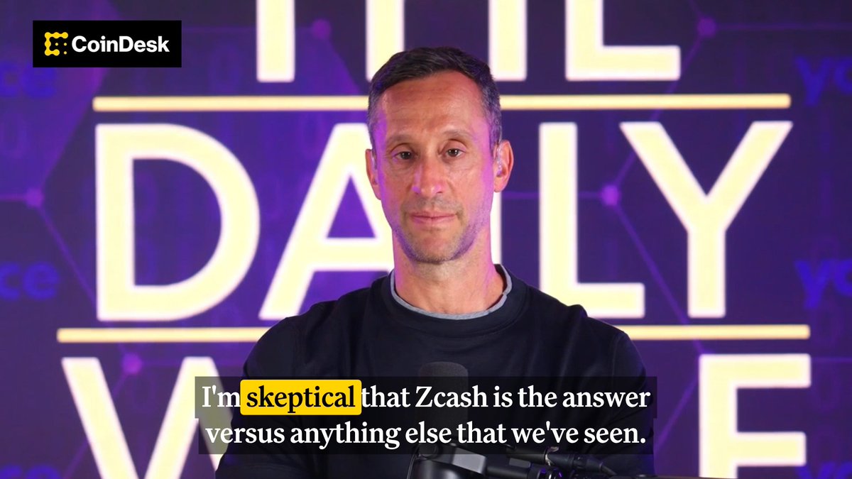 .The Wolf Of All Streets weighs in on ZCash: “It can be a private token without being private Bitcoin… I’m yet to meet anyone who said, ‘I sold my Bitcoin to buy ZCash.’”