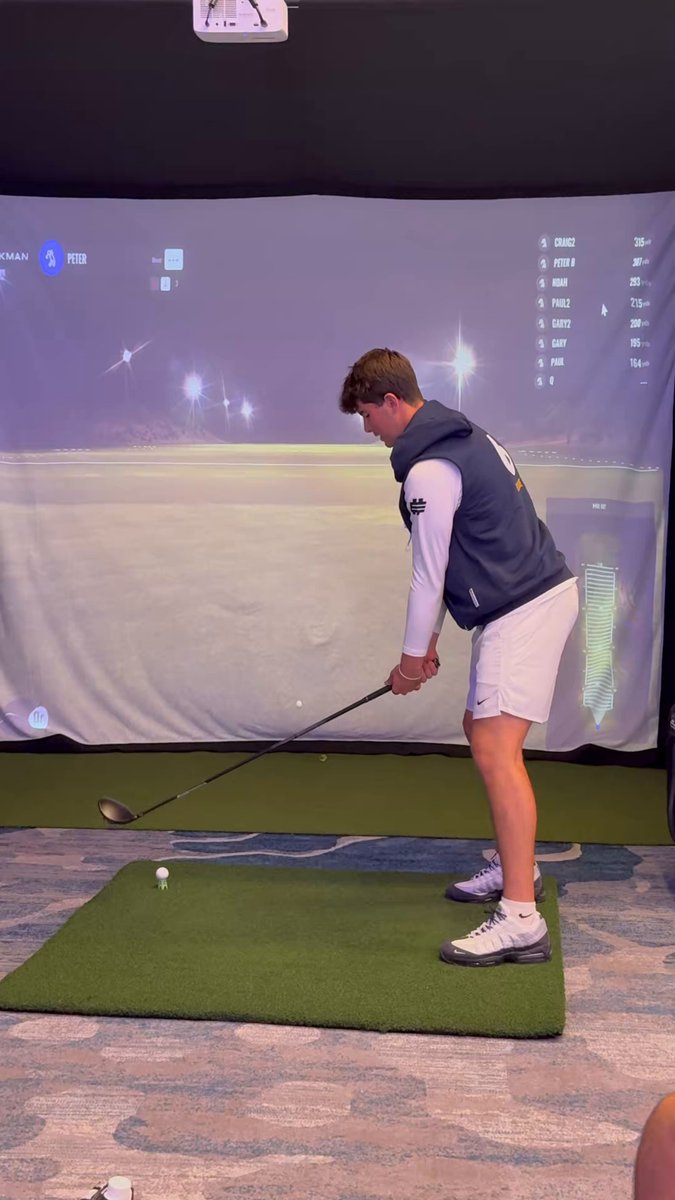 .Virginia Tech Football QB commit Peter Bourque c/o2027 might have to talk with the Virginia Tech Men's Golf team 👀 James Franklin Danny O'Brien Elite11 . 247Sports
