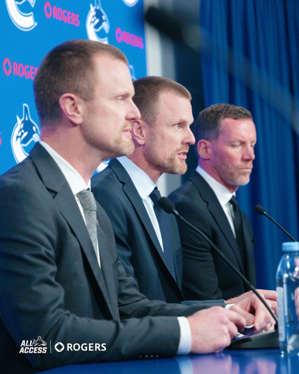 The start of a new chapter. Get an inside look at the first 48 hours for Ryan Johnson, Daniel and Henrik Sedin as #Canucks General Manager and Co-Presidents in the latest All-Access, presented by Rogers.