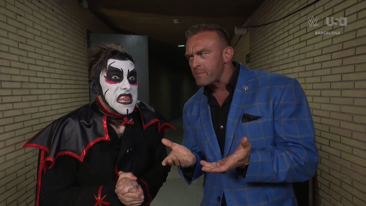 .Nick Aldis is going through it with Danhausen and The Miz 😂