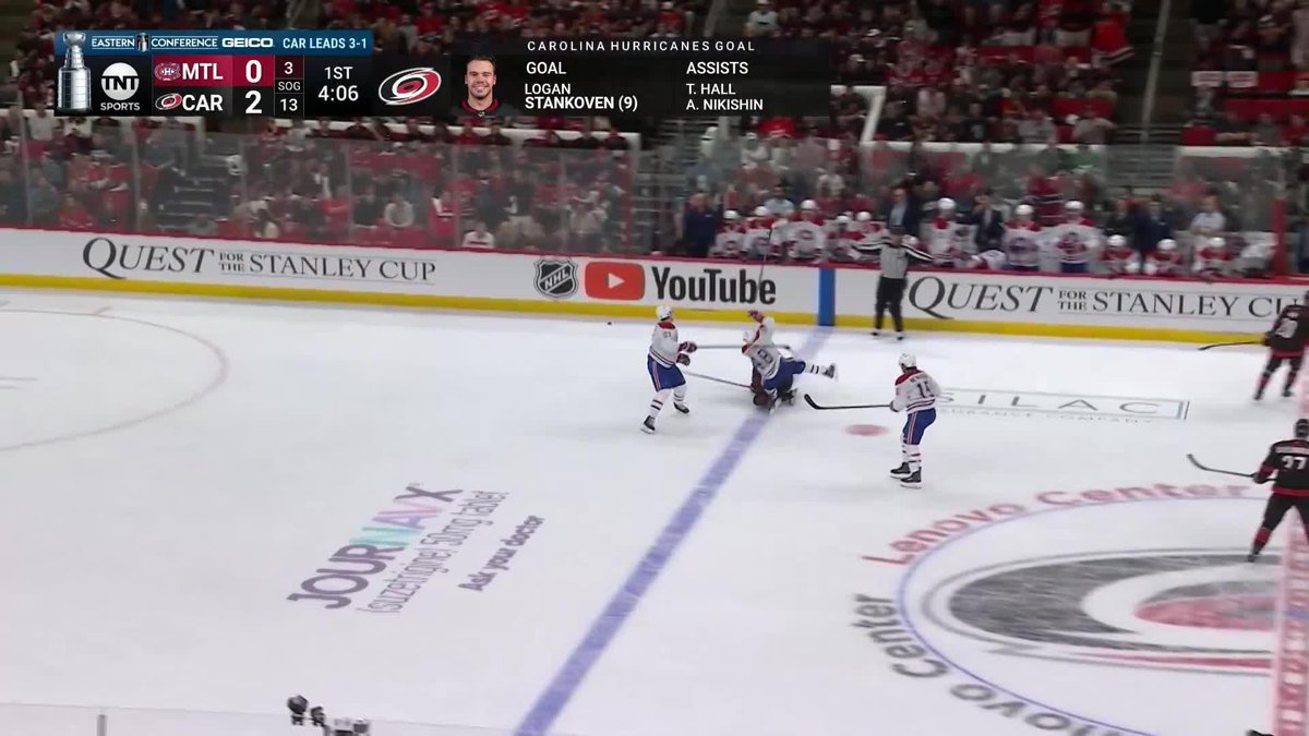 STAAAAAANNNNNKKK HAS A GOAL AND ASSIST IN THE FIRST PERIOD TO CONTINUE HIS INSANE RUN 🔥🚨