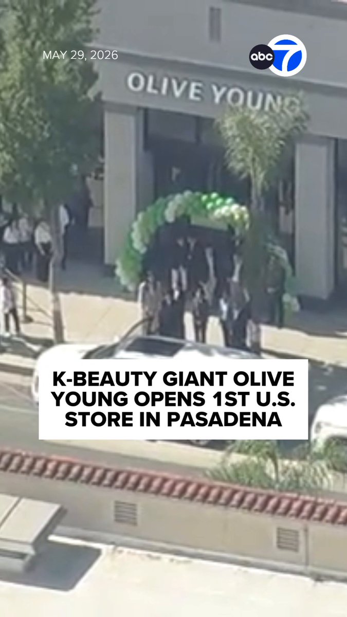 Olive Young, South Korea's largest beauty retailer, opened its first store in the U.S. - and it's right here in Southern California. The new 8,647-square-foot store offers a massive selection of Korean skincare, makeup, hair care and lifestyle products. 💄🧴