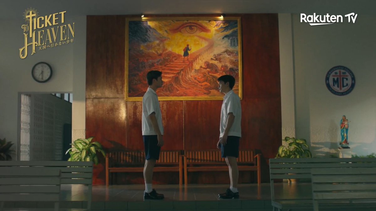 ついに今夜解禁👦🏻🪽 「Ticket to Heaven 天国へ行かない少年」 本日22:30~楽天TVでタイと同時配信! (🇯🇵字幕付UNCUT版) 📺作品ページはこちら👇 ※販売開始は配信と同時刻(22:30)です ✝️感想は「#楽天TVでTicketToHeaven」でぜひ! #TicketToHeaven #GeminiFourth