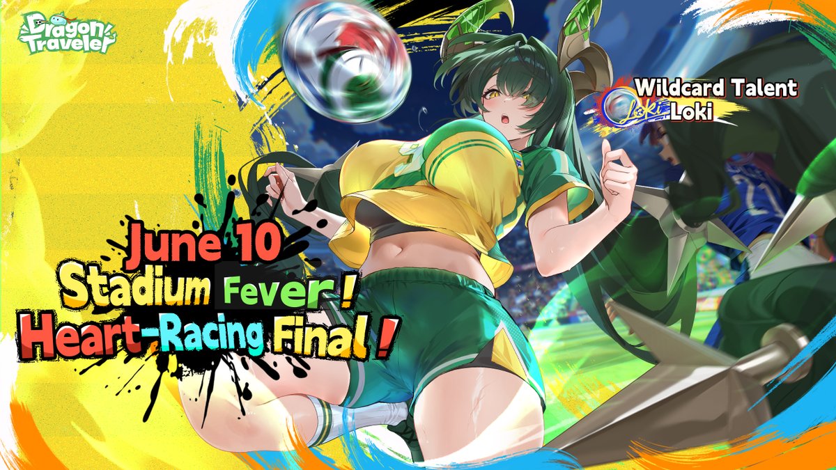 [Loki] Can you pull off a chest trap like hers? Gift Code: WildcardTalent Elysian Cup Fever kicks off on June 10! Loki's [Wildcard Talent] skin joins the lineup alongside it! Follow &amp; Share to Enter the Prize Draw! Rewards: $10 Amazon Gift Card x3 #DragonTraveler
