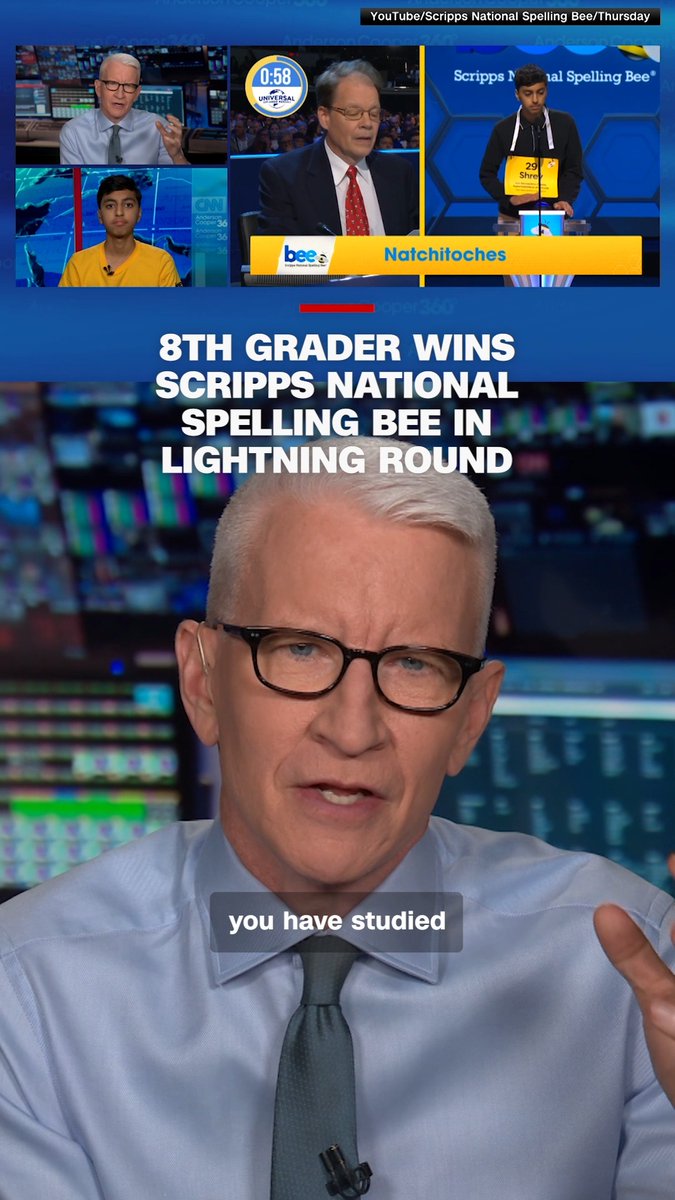 A new Scripps Spelling Bee champion has been crowned. Shrey Parikh won the title after he pulled off a record-settting final lightning-round.