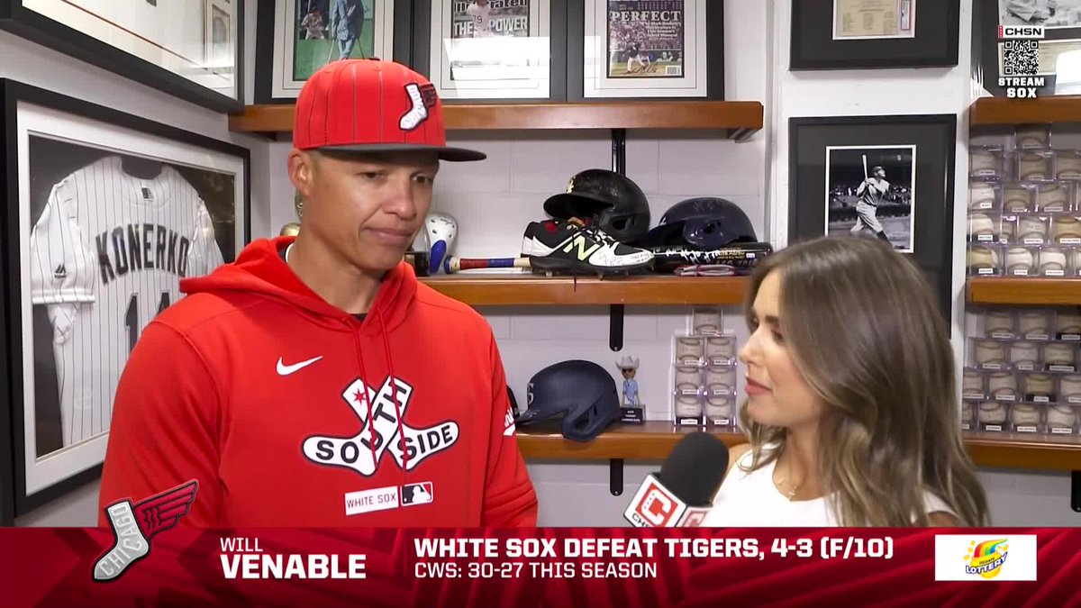 Will Venable shared that Munetaka Murakami will miss a couple weeks with a hamstring strain: