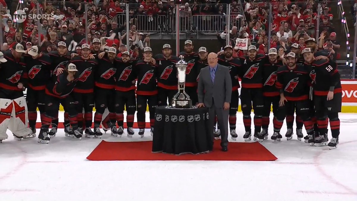 THE CAROLINA HURRICANES ARE EASTERN CONFERENCE CHAMPIONS