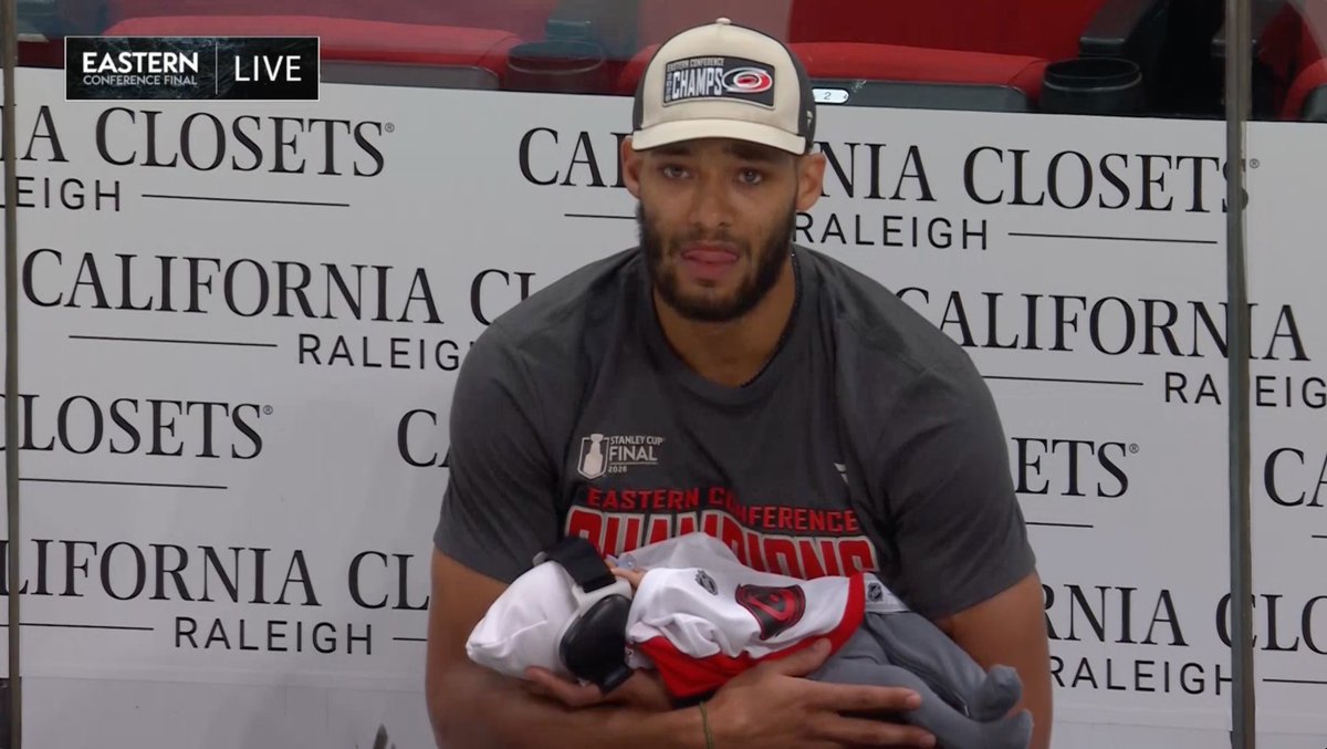 K’Andre Miller had a kid 27 days ago His baby boy is already headed to the Stanley Cup Final
