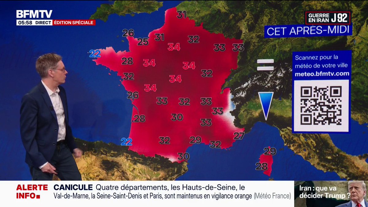 Dernière journée de chaleur avant une baisse des températures La météo de ce samedi 30 mai