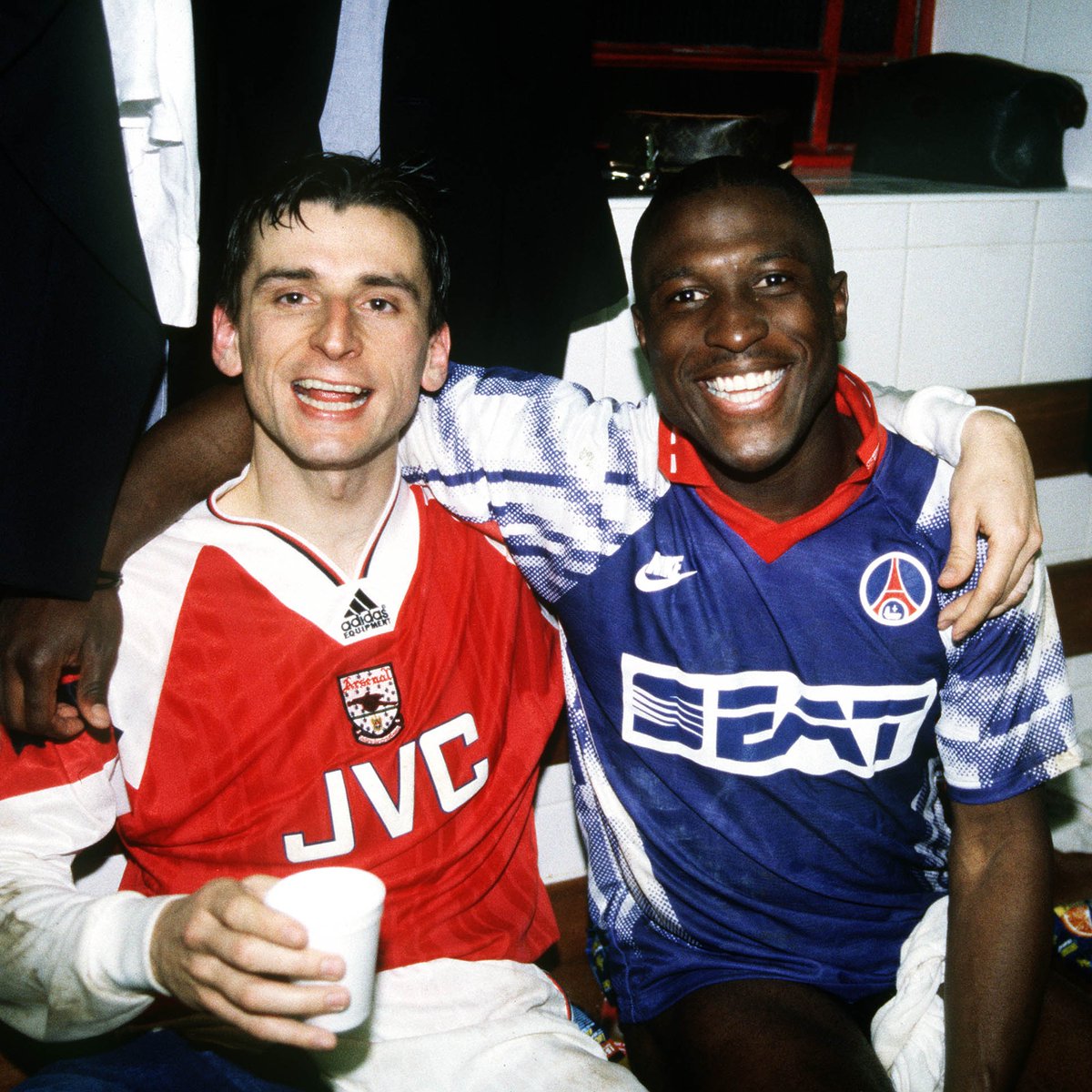 Kevin Campbell's header saw us beat PSG and progress to the European Cup Winner's Cup final 1994 Arsenal