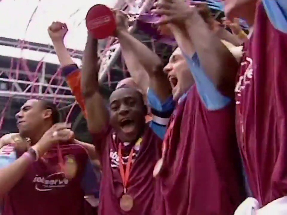 On 30th May, 2005, West Ham United beat Preston North End FC 1-0 at the Millennium Stadium in Cardiff in the Championship PlayOff final. The only goal of the game was scored by Bobby Zamora, as #WHUFC achieved promotion back to the PL at the second attempt
