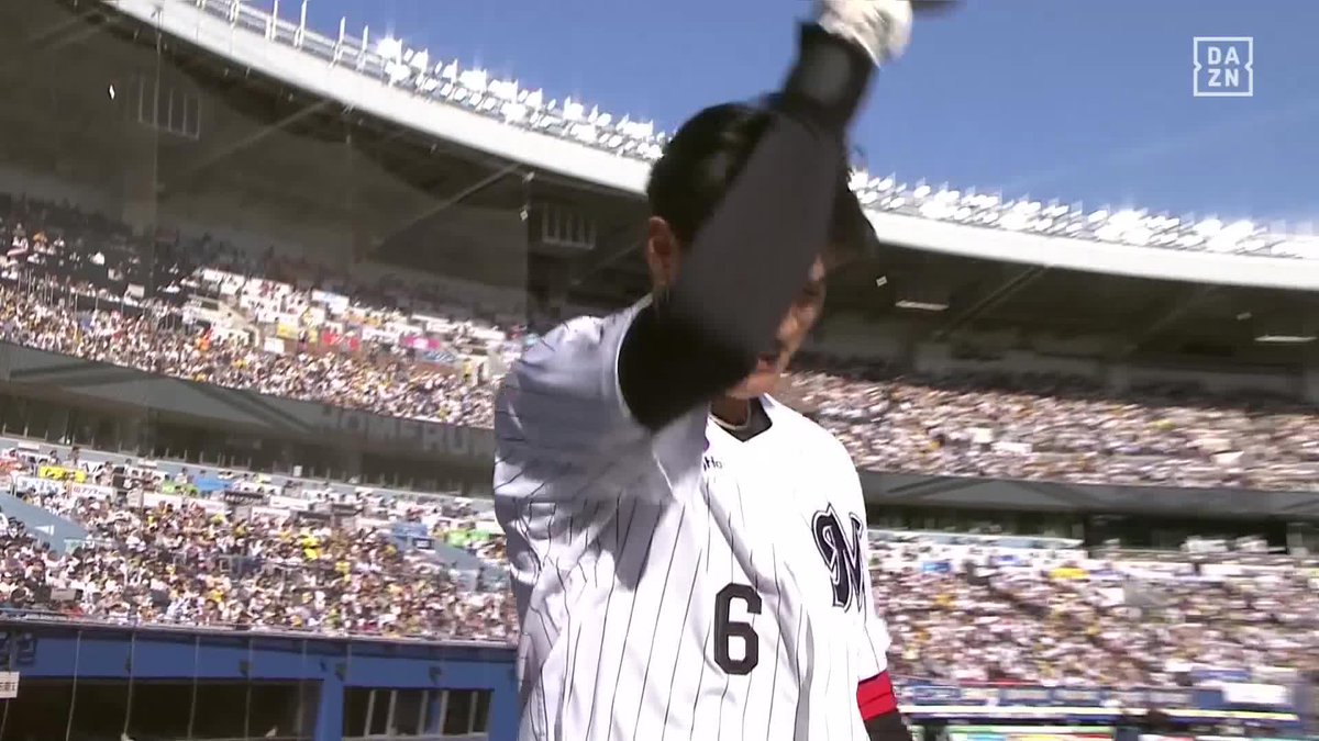 広角砲 ライトへのらしいバッティング 西川史礁 1点差に詰め寄るホームラン ⚾️ロッテ×阪神 #chibalotte #だったらDAZN
