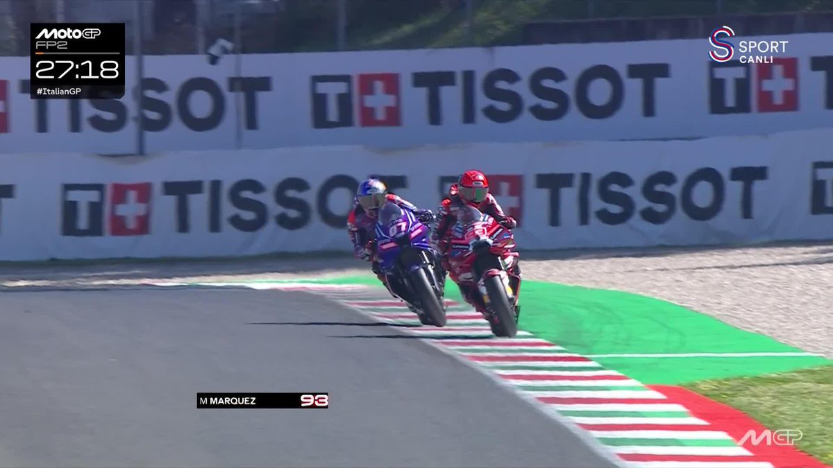 Toprak Razgatlıoğlu, Marc Marquez ile arka arkaya Mugello'da tur atıyor! 🇹🇷