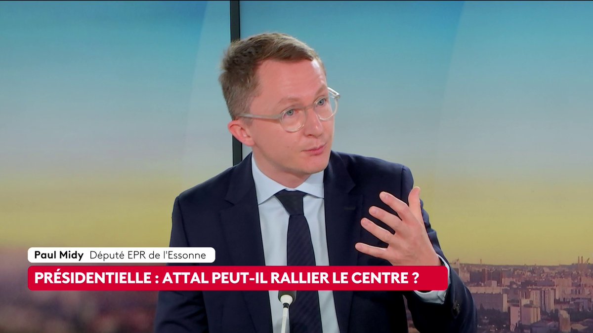 🔴 🗣 "Le risque c'est ce duel de l'horreur entre le RN et LFI (...) il est devant nous (...). Dans ce scénario, évidemment qu'il faut se rassembler, c'est ce que ce sont dits Gabriel Attal et Edouard Philippe", assure le député EPR, Paul Midy. #canal16