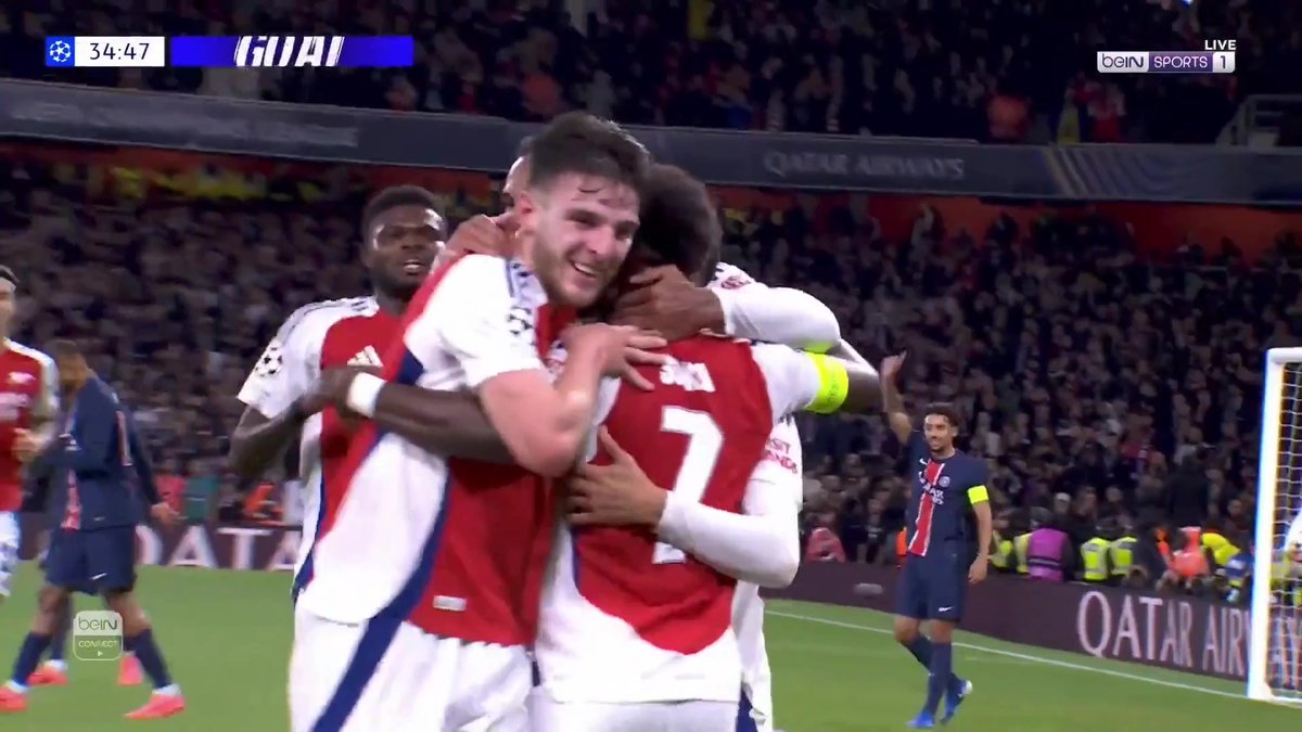 اخر مرة أرسنال كسب باريس دوناروما استقبل هدفين بالشكل دا 🫠