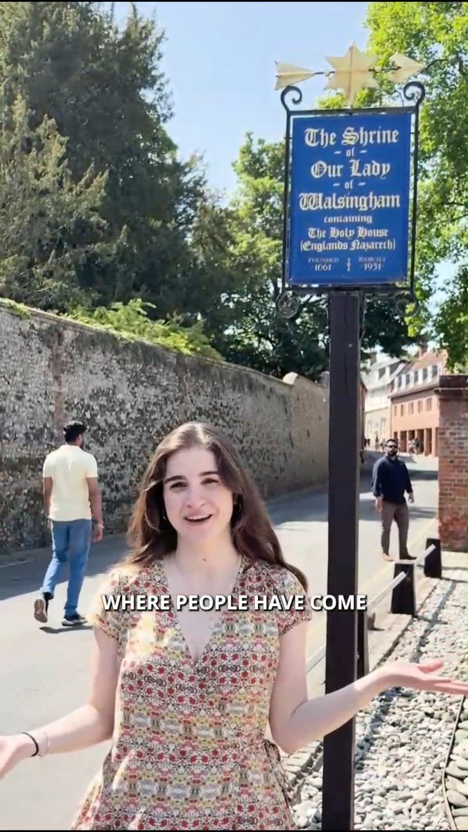 "It's a place about Christ, about God coming close to us." Every May, the National Pilgrimage to The Shrine of Our Lady of Walsingham is held. Fidelium London, a network of young anglo-catholic Christians in London explain why it is such a significant place. #PilgrimPlaces
