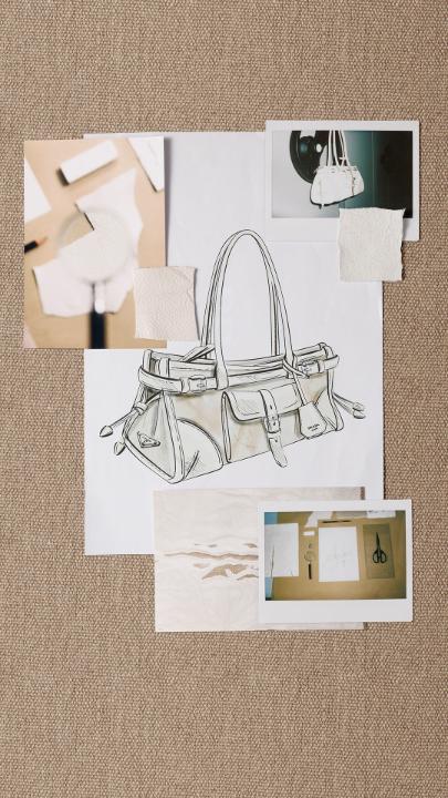 With its lustrous finish, the Bonnie bag commands attention. A process of precision buffing builds chromatic depth and a satiny texture that catches light. Soft to the touch, defined by its distinctive character. Discover more: #PradaSummer #Prada