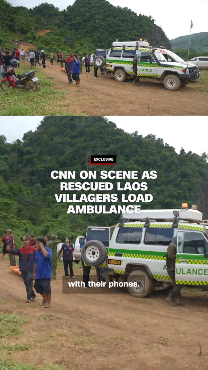 CNN’s Will Ripley describes the scene in Laos as rescued villagers are put on stretchers and transported by ambulance. Follow live updates.
