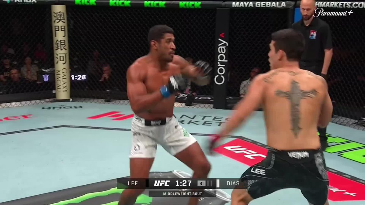 BIG POWER! What a UFC debut for Luis Felipe Dias #UFCMacau 📺 Paramount+