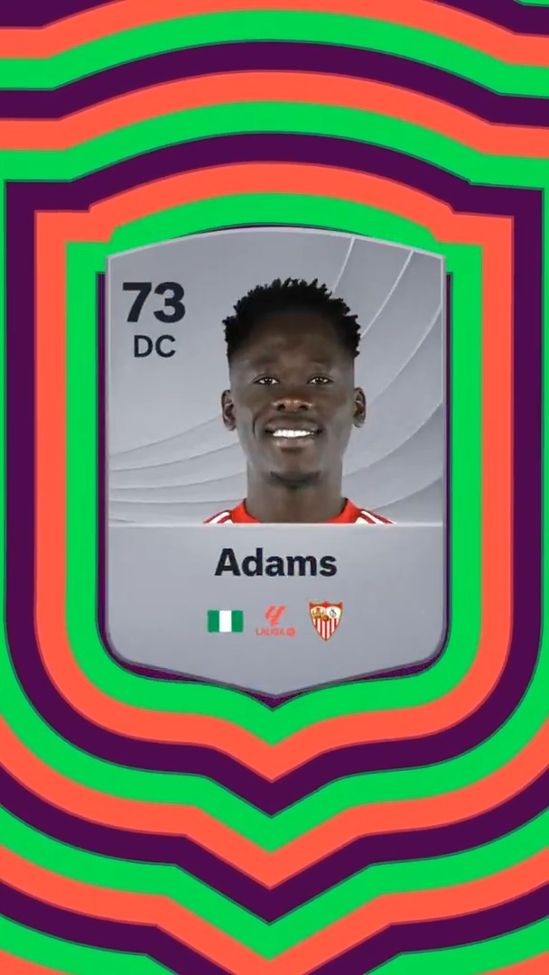 La temporada de Akor adams con el Sevilla Fútbol Club. ❤️ LALIGASEASONRECAP26