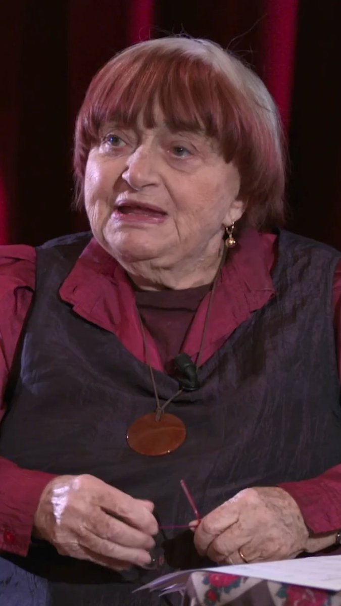 Inspiration, creation, sharing. Words to live by from Agnès Varda.