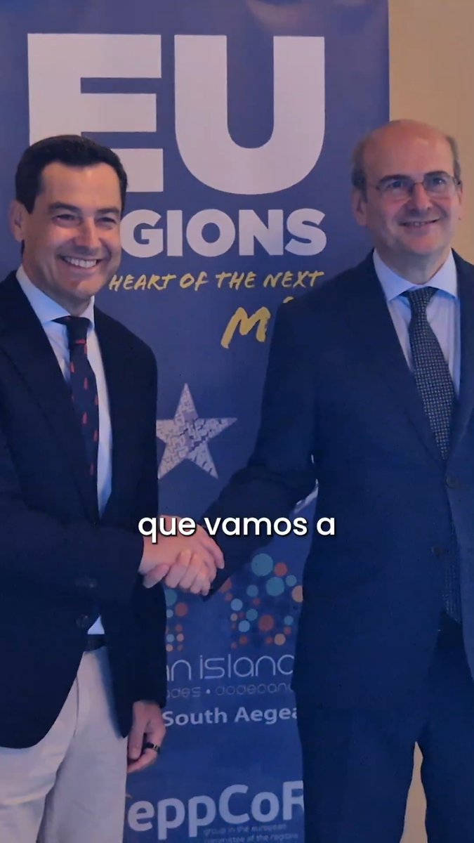 Nos jugamos mucho en los próximos presupuestos de la Unión Europea. De ello he hablado con el viceprimer ministro de Grecia, Kostis Hatzidakis, en una reunión cercana y satisfactoria. Juntos impulsamos una alianza para defender intereses comunes en Europa y el Mediterráneo.