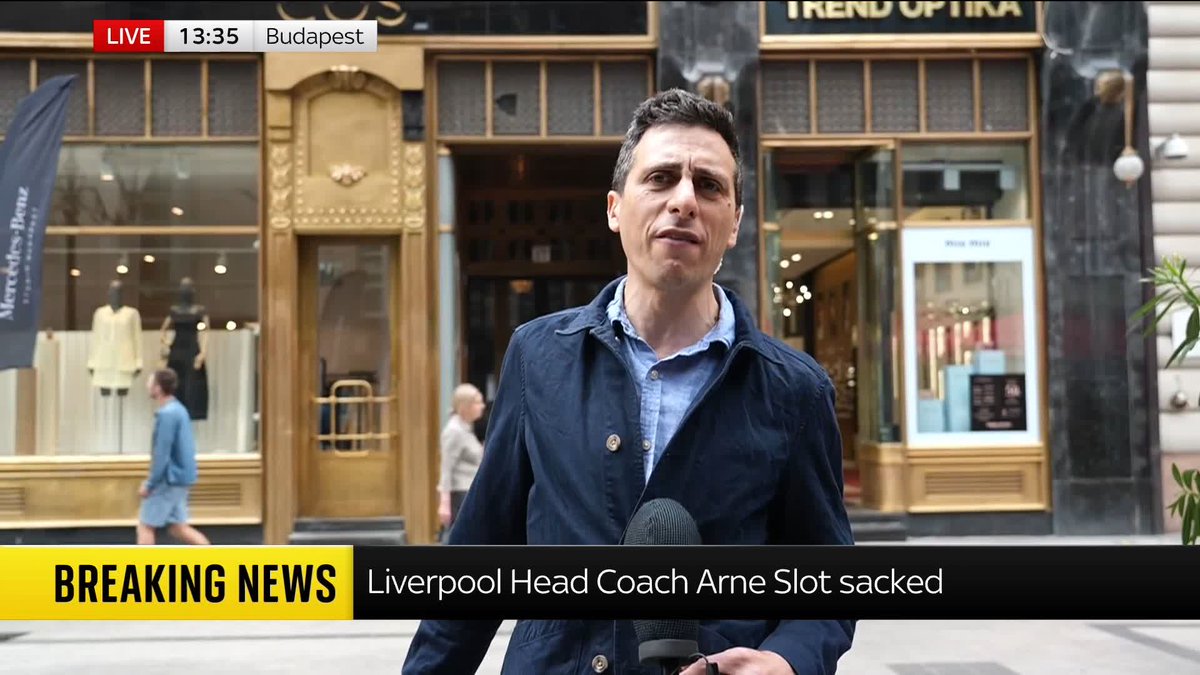 BREAKING: Liverpool have sacked head coach Arne Slot Sky's Rob Harris has the latest on this story 📺 Sky 501, Virgin 602, Freeview 233 and YouTube