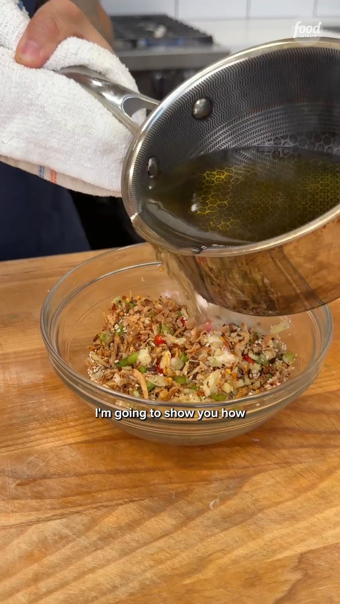 Guarantee you'll put Jet Tila's shortcut chili crisp on everything 👏 Don't miss Jet on a special new episode of #ReadyJetCook on TV today at 12|11c!