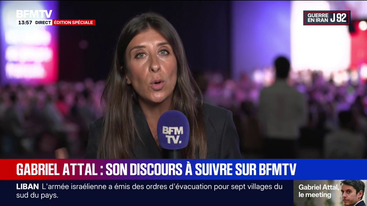 Meeting de Gabriel Attal : candidat à la présidentielle de 2027, des personnalités Renaissance manquent à l'appel