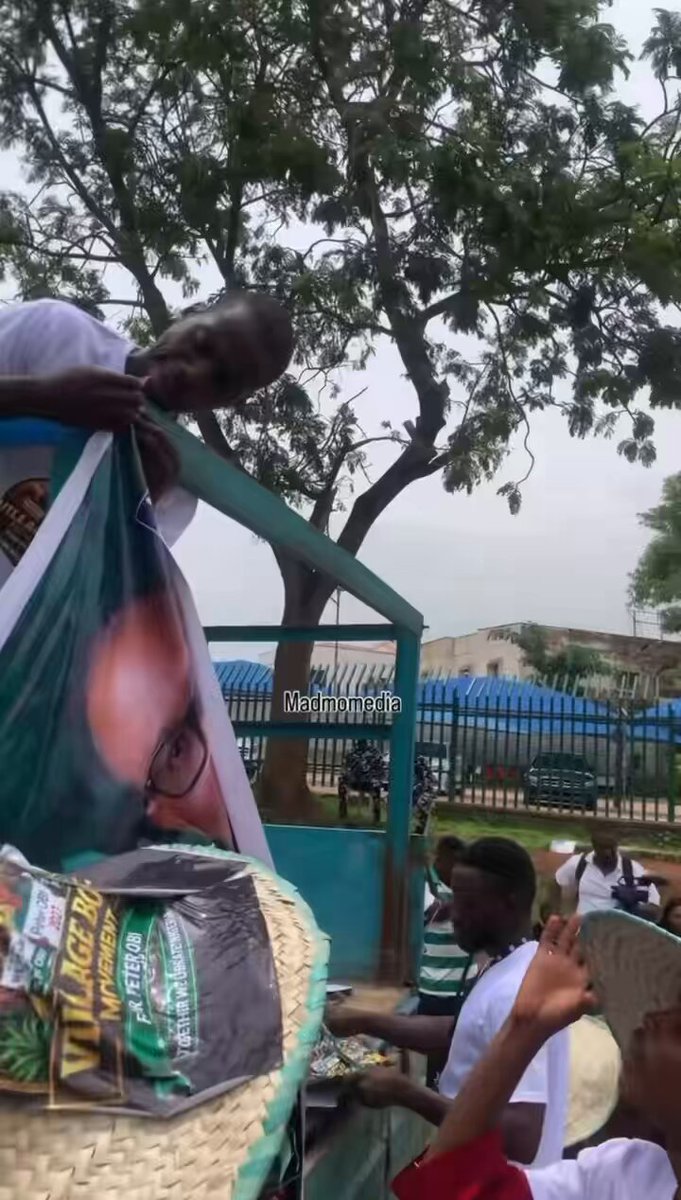Peter Obi Village boy movement rally currently going on in Abuja 🪧