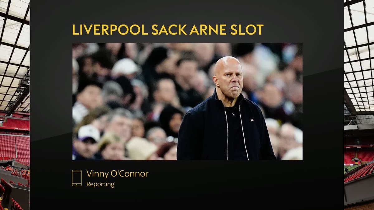 "A decision has been taken for footballing reason, Liverpool's style of play." "The belief is that a different style of head coach is needed." Vinny O'Connor discusses Arne Slot leaving Liverpool as head coach ❌