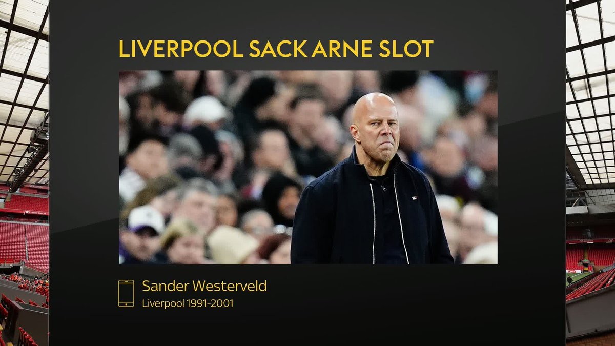 "I was a bit shocked to be honest" Former Liverpool goalkeeper, Sander Westerveld, says he is a bit 'disappointed' with the news of Arne Slot leaving the club.